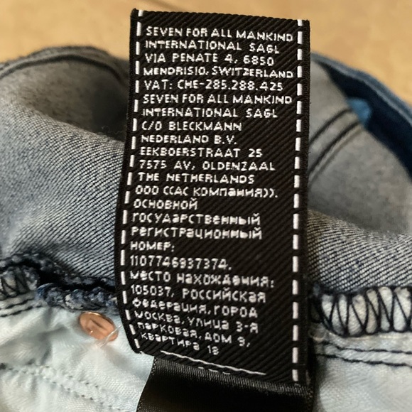 7 for All Mankind B(lair) Aubrey jeans, 34 - Picture 10 of 10